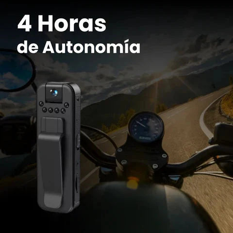 Cámara corporal inalámbrica 1080p vlog